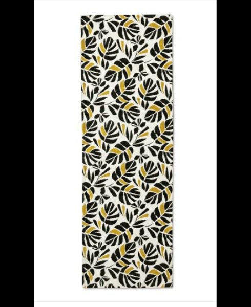 Brand New In Sealed Bag 24" X 84' Palm Área Rug and Runner Tabitha Brow