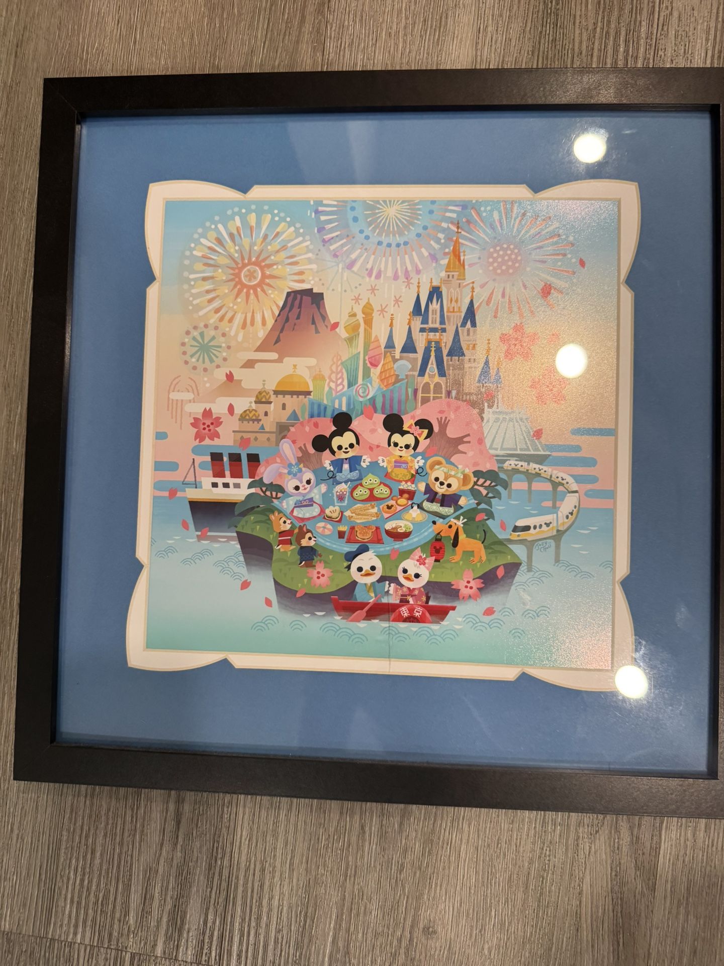 Tokyo Disney art- “Magical day Work Friends”