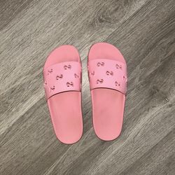 Pink Gucci Slides Size 36
