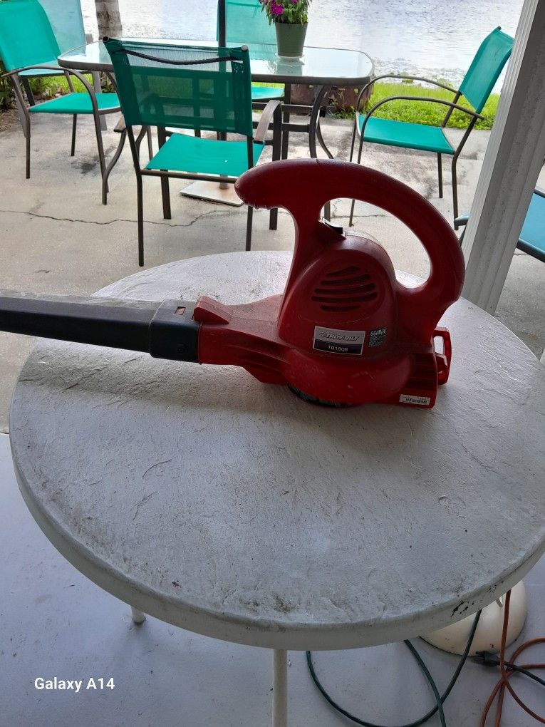 Electric Leaf Blower Troy Bilt