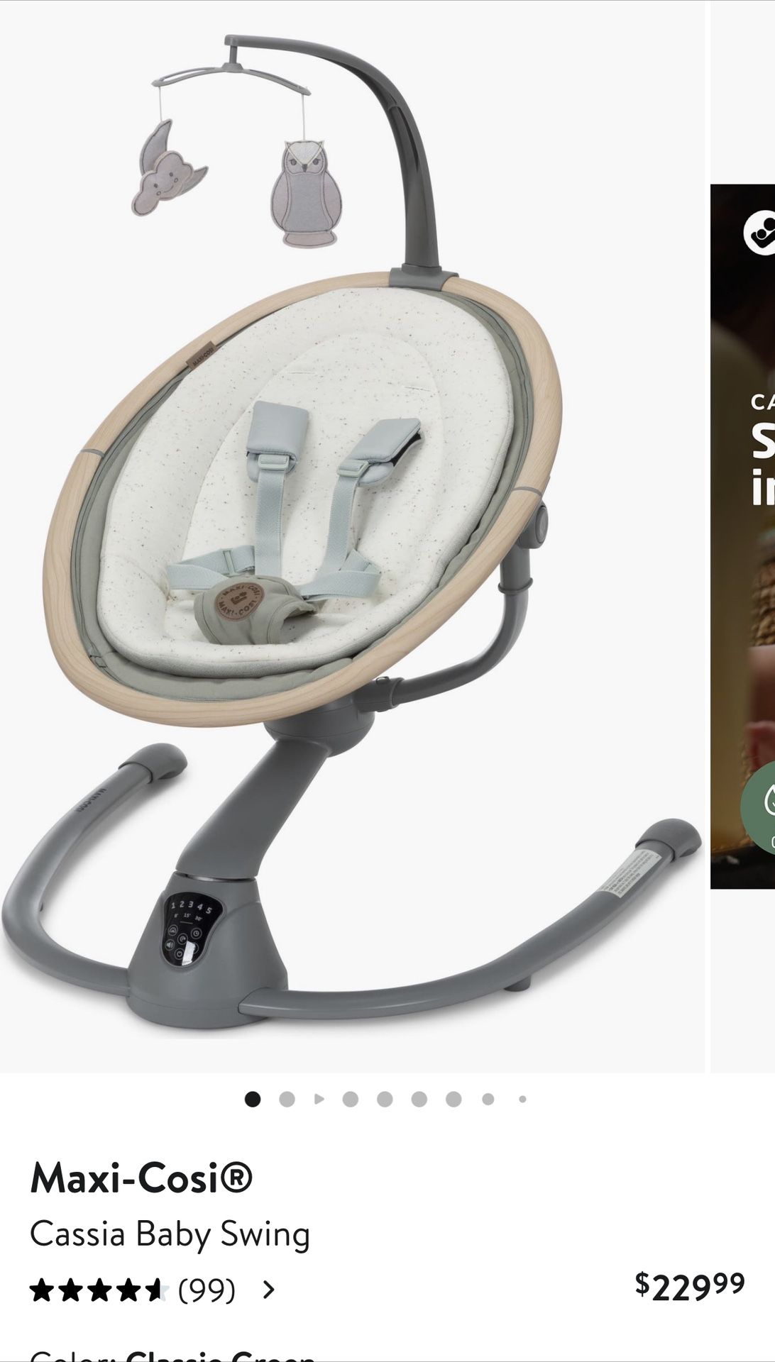 Maxi Cosi Baby Swing