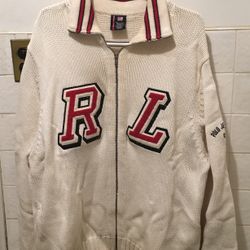 Polo R.L. Cream Cardigan ( Sold Individually) 