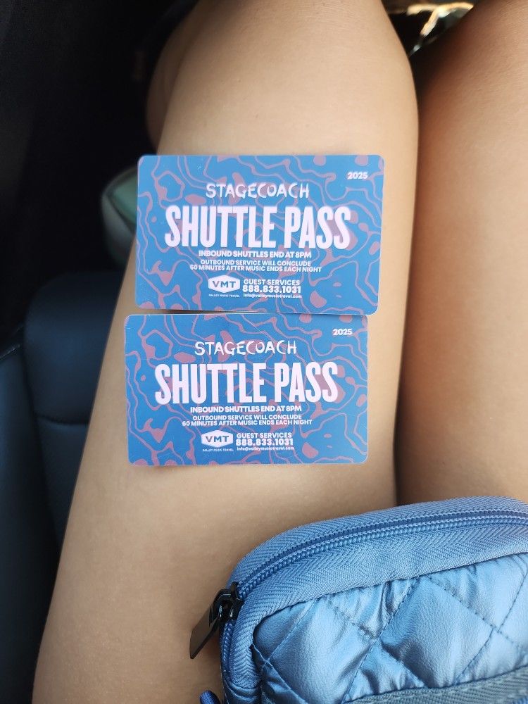 1 Shuttle Pass