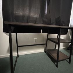 Wooden desk