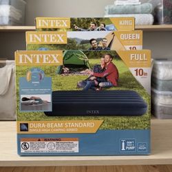 Intex 10" Full Standard Dura-Beam Airbed Mattress - Pump Not Included