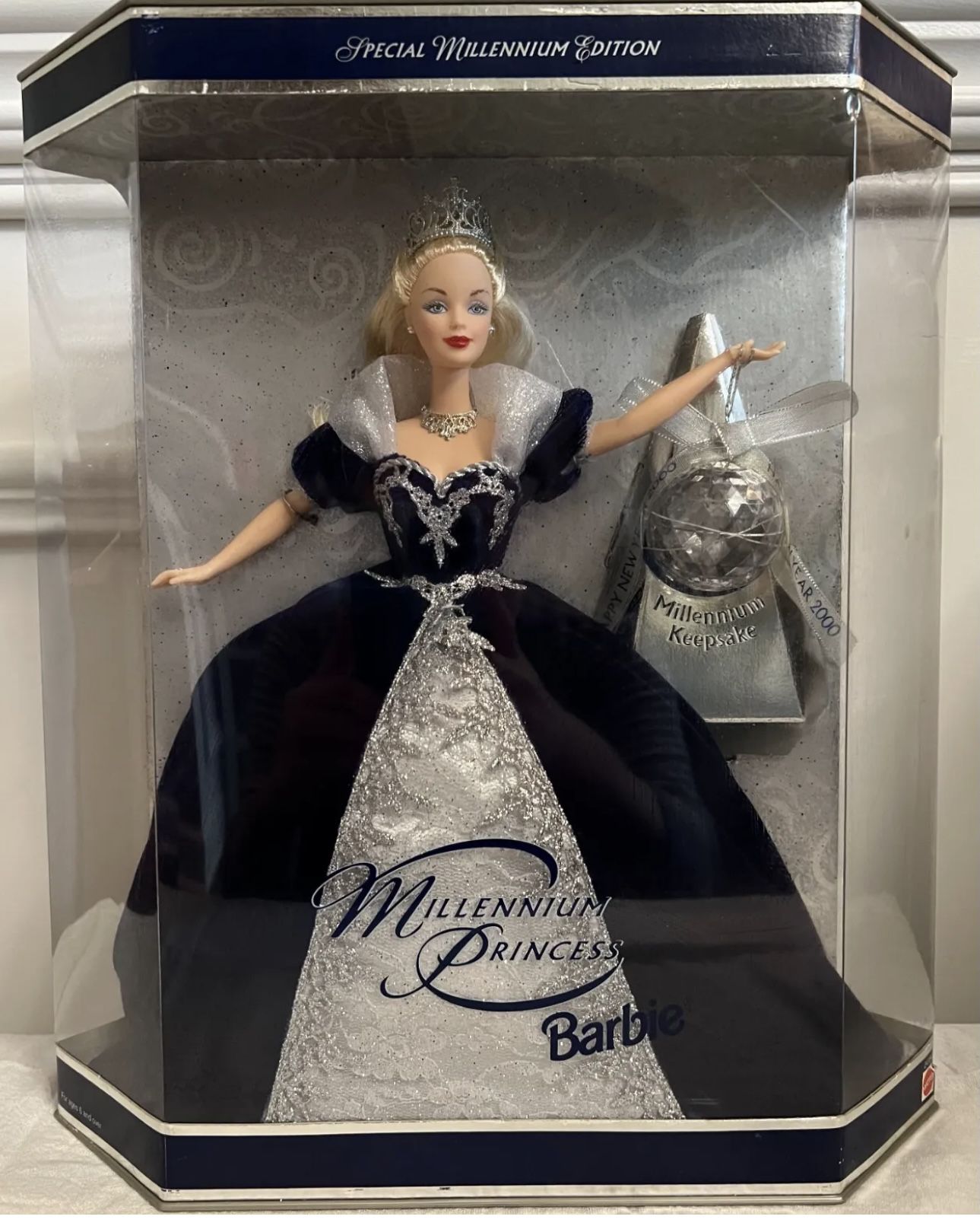 Mattel 2000 Special Millennium Edition Princess Barbie Doll Rare 
