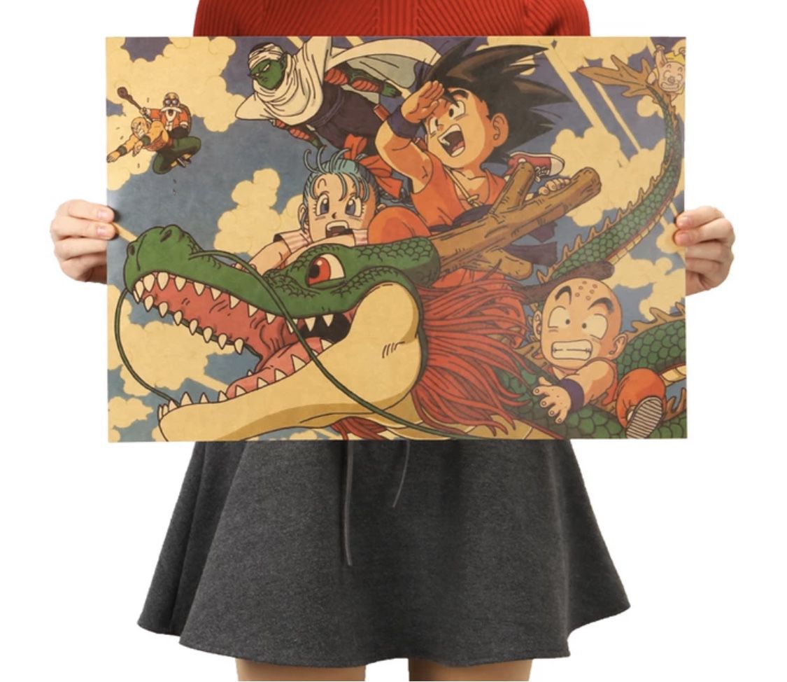 Dragon ball z wall poster/ Goku