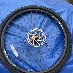 26’ front disc brakes rim