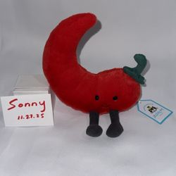 Jellycat Amuseables Chili Pepper New With Tags 