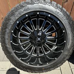 Wrangler Wheels New 22s 35inch Tires 5x127