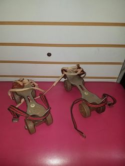 Vintage roller skates