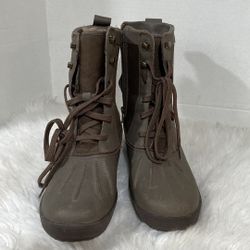 CLARKS - Rain / Boots / Brown fur inside size 6.5        