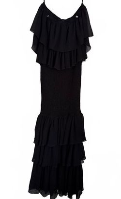 Chicme Strapless Mermaid Maxi Dress Size XL Extra Large Witchy Gothic Whimsigoth