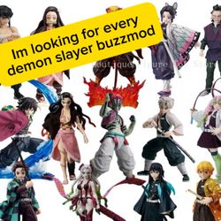 Demon Slayer Action Figs 