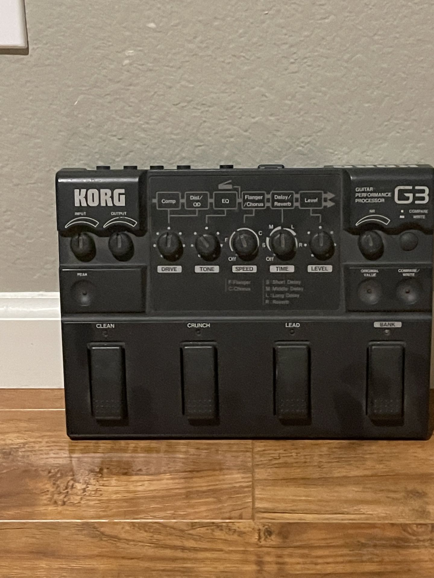 Korg G3 Guitar Performance Processor