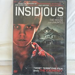 Insidious DVD 