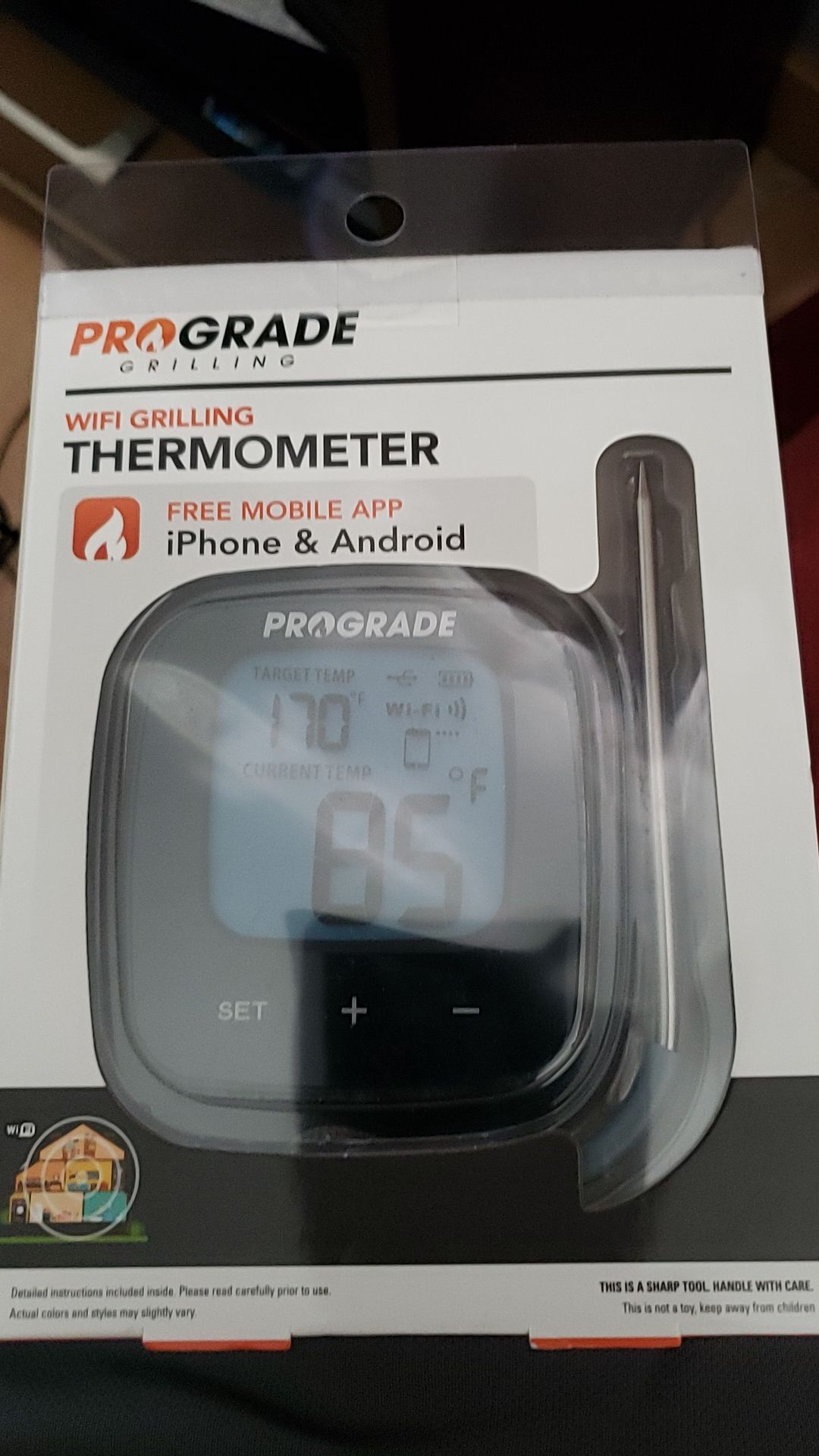 WIFI GRILLING THERMOMETER