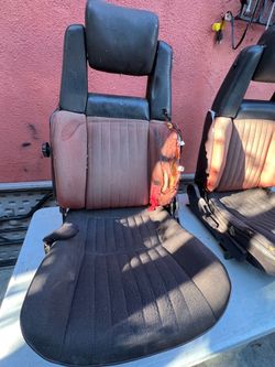 AE86 GTS Maroon Seats need work