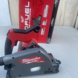 Milwaukee M18 FUEL 18V Lithium-Ion Cordless Brushless 6-1/2 in. Plunge Cut Track Saw (Tool-Only)