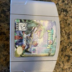 Nintendo N64 Game  - Turok ~ Dinosaur Hunter