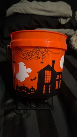 Haloween candy bucket