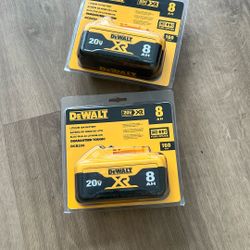Dewalt Battery S. (2). 8.0.  