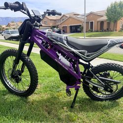 Valtinsu Em-23 Electric Dirt Bike for Adults and Teens, 4000W Mid-Drive Motor with 60MPH Electric Motorcycle, 60V/27AH Batt