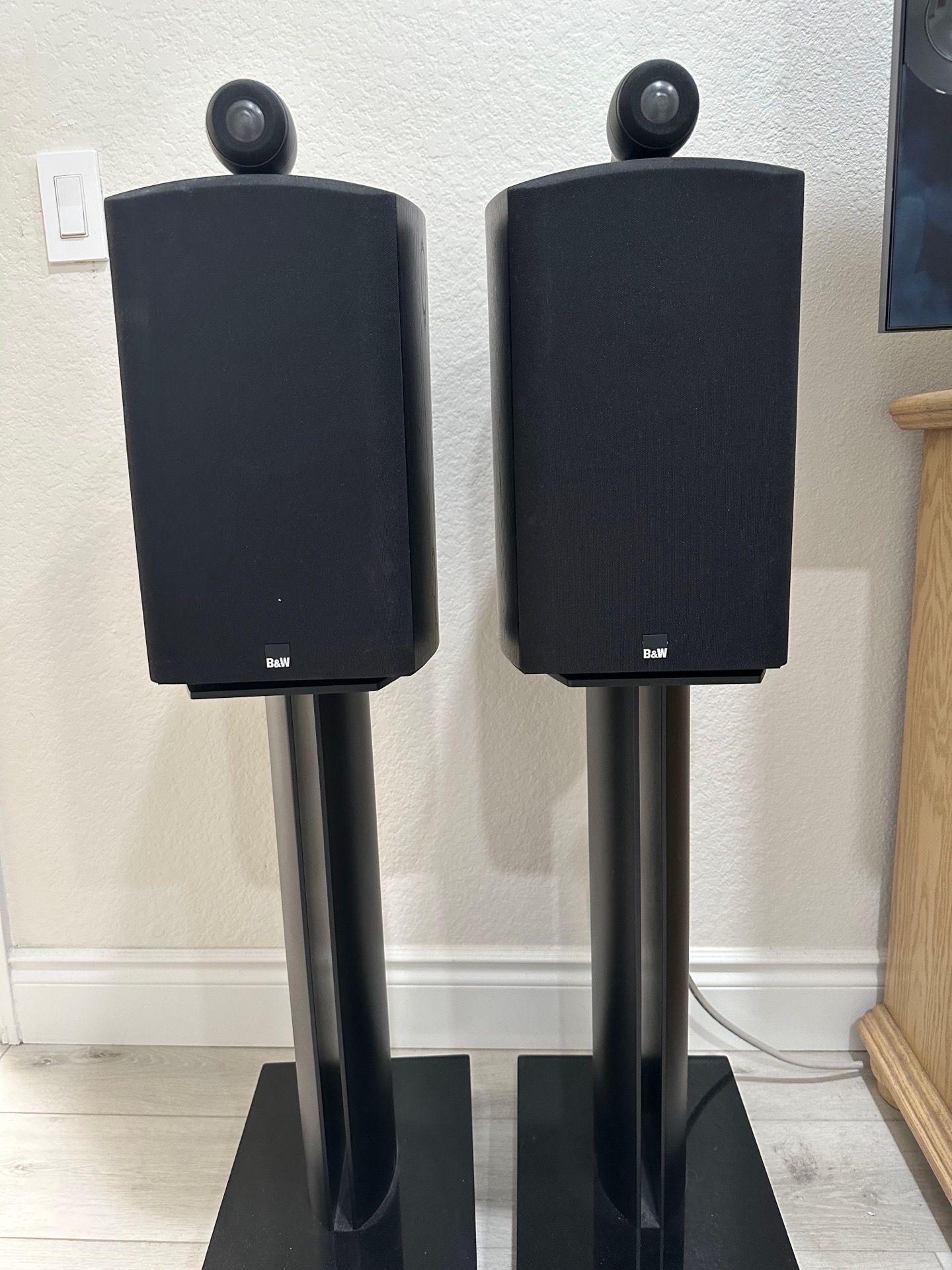 Bowers & Wilkins Nautilus 805 Speaker Stands Included pair