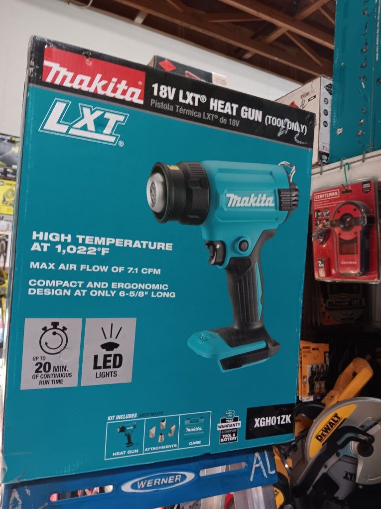 Makita 18V LXT Heat Gun. Tool-Only