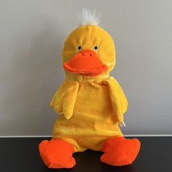 Goffa Duck Plush Stuffed Animal Yellow 9 Inch