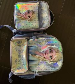 Disney Frozen backpack & lunch bag combo set