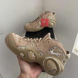 nike supreme zoom 95 tan size 11