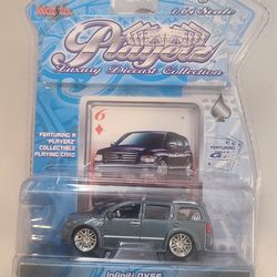 1/64 Maisto Playerz Luxury Collection Infiniti QX56 (Lt blue)