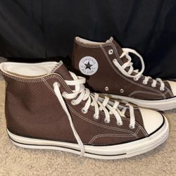 Bran New Chuck Converse Brown High Tops 