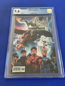 Voltron Year One #1  CGC 9.6 MAIN COVER A 1ST PRINT 1ST APPEARANCE COMIC 2012