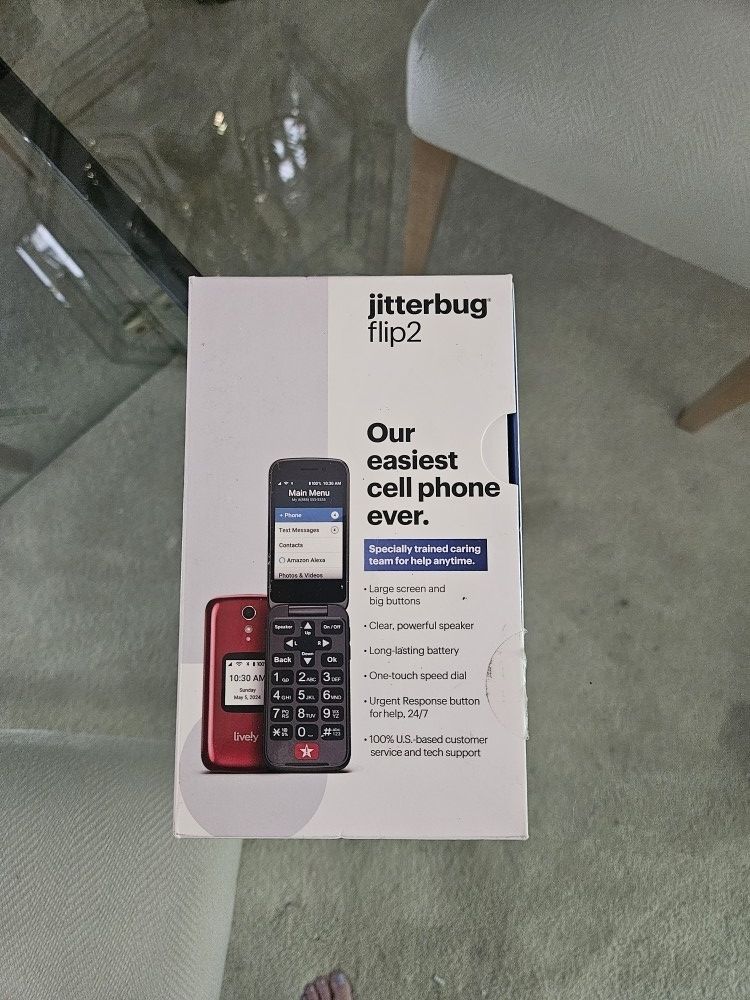 Jitterbug Flip Phone