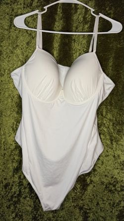 New plus size white bodysuit