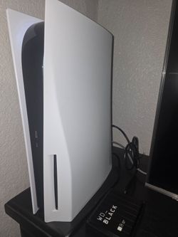 Ps5 with 5tb wd black game drive.