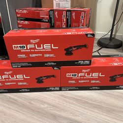 M18 FUEL 18V Lithium-Ion Brushless Cordless 4-1/2 in./5 in. Grinder with Variable Speed & Paddle