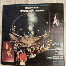 Three Dog Night Vinyl Album Record 