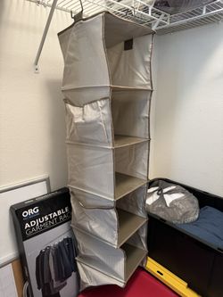 5 Shelve Hanging Shelves Organizer