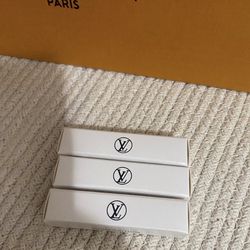Louis Vuitton fragrance samples set of three 2ml 0.06 fl oz each for