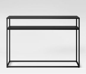 Project 62 Metal Black Console Table