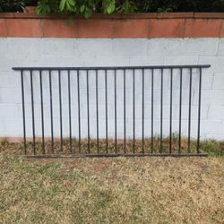 1 Metal Fence   94" L x 44" H