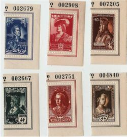 Stamps Waffen SS