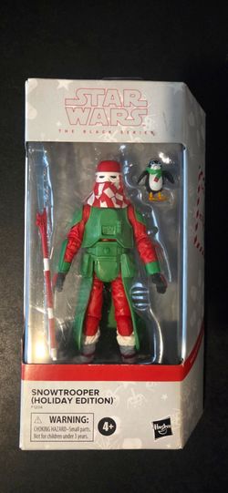 Star Wars The Black Series Snowtrooper (Holiday Edition) 6-Inch Action Figure
