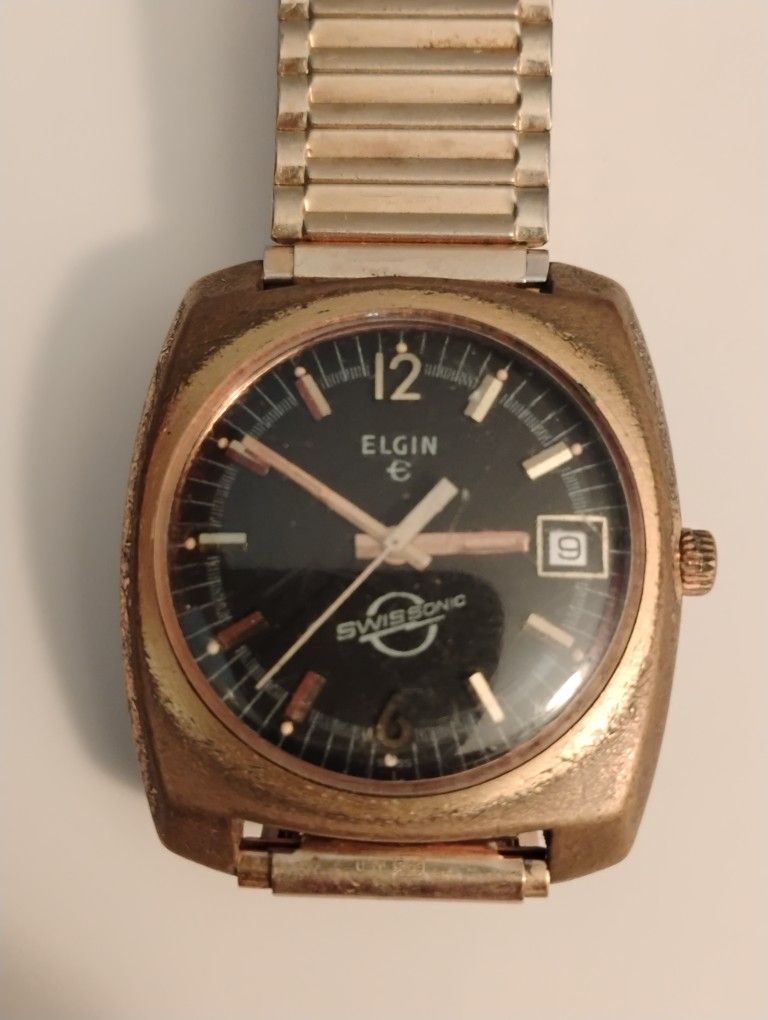 Vintage Elgin Swiss Sonic 