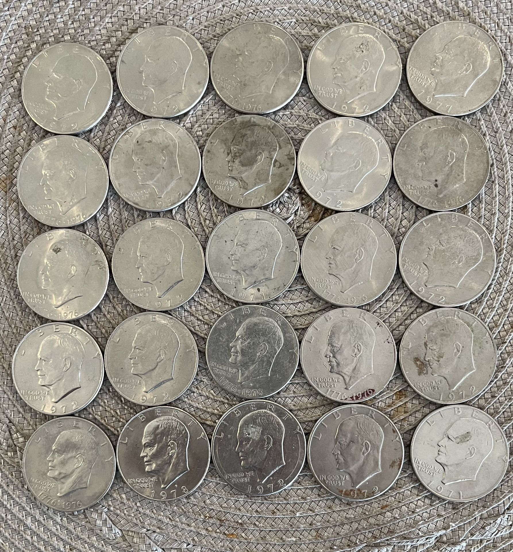 Eisenhower Dollar Coins
