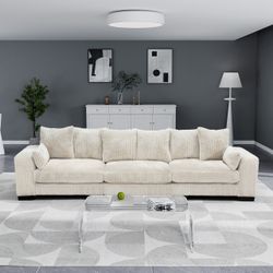 Brand new Corduroy module living room set