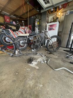 1972 Harley Ironhead Chopper Project